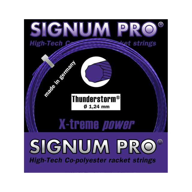 Naciąg tenisowy Signum Pro Thunderstorm X-treme Power fioletowy