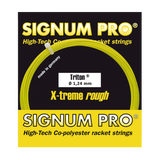 Naciąg tenisowy Signum Pro Triton X-treme Rough - żółty