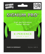 Naciąg tenisowy Signum Pro X-Perience zielony
