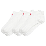 Skarpety tenisowe Wilson Ankle Tab Sock 3P białe