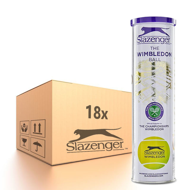Piłki tenisowe/Karton Slazenger The Wimbledon Ball 18x4B
