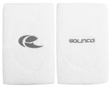 Frotki tenisowe Solinco Wristband Double Wide białe