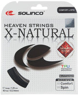 Naciąg tenisowy Solinco X-Natural Diamond Rough 12, 2m czarny