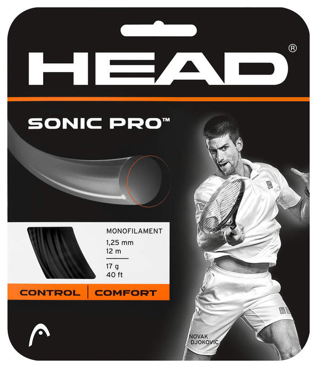 Naciąg tenisowy Head Sonic Pro 12m czarny
