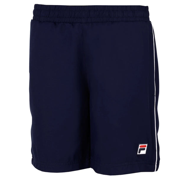 Spodenki tenisowe juniorskie Fila Shorts Leon Kids granatowe