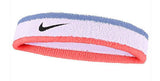 Frotka tenisowa na głowę Nike Swoosh Headband jasnofioletowa