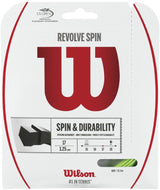 Naciąg tenisowy Wilson Revolve Spin (12, 2 m) - green