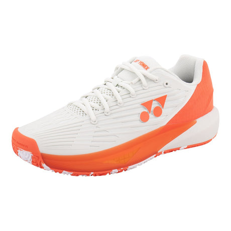 Buty tenisowe Yonex Power Cushion Eclipsion 5 Clay srebrno-pomarańczowe