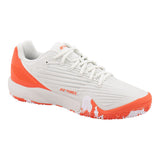 Buty tenisowe Yonex Power Cushion Eclipsion 5 Clay srebrno-pomarańczowe