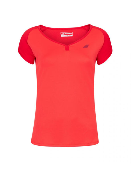 Koszulka juniorska Babolat Play Cap Sleeve Top Girl