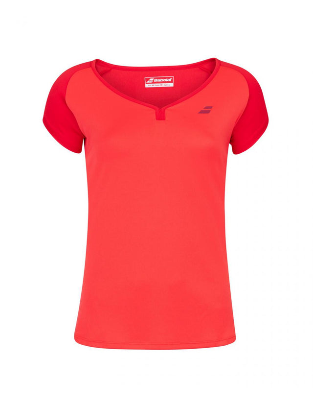 Koszulka juniorska Babolat Play Cap Sleeve Top Girl