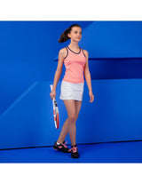 Top juniorski Babolat Play Tank Top Girl pomarańczowo-niebieski