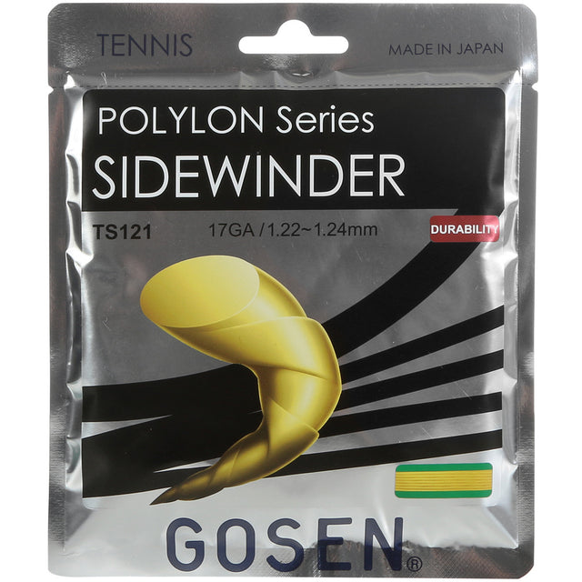 Naciąg tenisowy Gosen Polylon Series Sidewinder -1.24 żółty