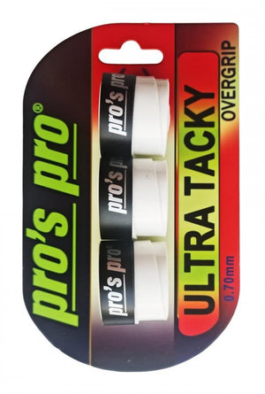Owijki wierzchnie Pro's Pro Ultra Tacky białe