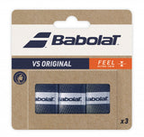 Owijki tenisowe wierzchnie Babolat VS Original x3 czarno/żółte