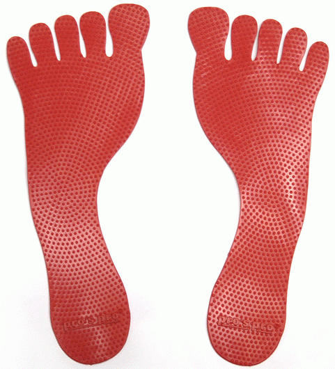 Znaczniki treningowe Pro's Pro Feet 2P czerwona
