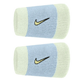 Frotki tenisowe Nike Swoosh Double-Wide fioletowe