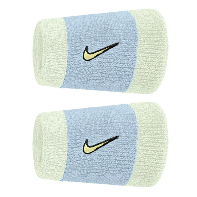 Frotki tenisowe Nike Swoosh Double-Wide fioletowe