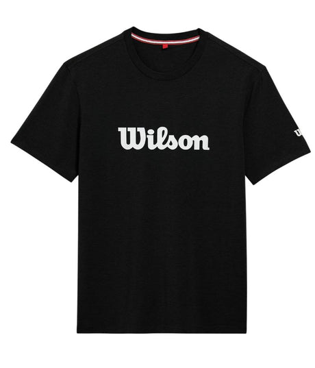 Koszulka tenisowa Wilson Team Graphic Tee czarna