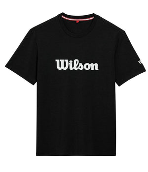 Koszulka tenisowa Wilson Team Graphic Tee czarna