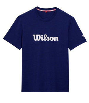 Koszulka tenisowa Wilson Team Graphic Tee granatowa