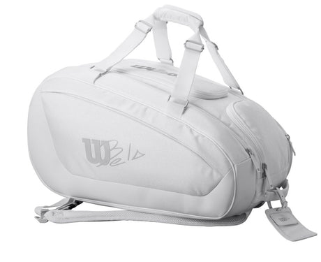 Torba do padla Wilson Bela Super Tour Padel biała