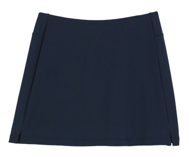 Spódniczka tenisowa juniorska Wilson Team Flat Front Skirt granatowa