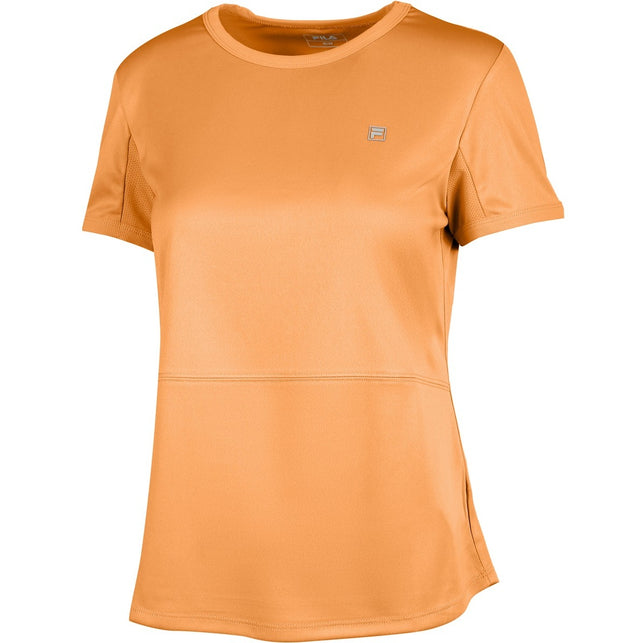 Koszulka tenisowa Fila T-Shirt Paloma pomarańczowa
