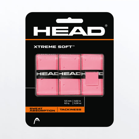 Owijki tenisowe wierzchnie Head Xtreme Soft różowe