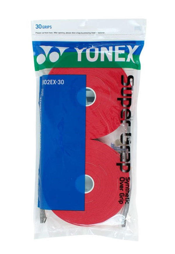 Yonex Super Grap 30P Red Tennis Overgrip