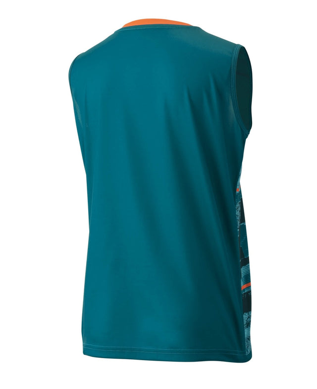 Top tenisowy Yonex Sleeveless Club zielono-niebieski
