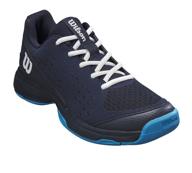 Buty tenisowe Wilson Rush Pro Jr L granatowe