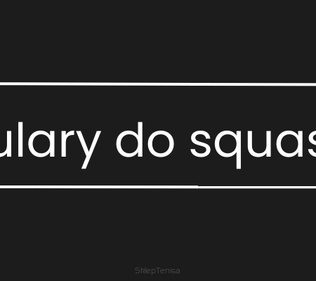 Okulary do squasha