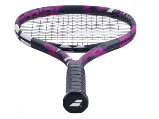 Rakieta tenisowa Babolat Boost Aero Pink 2023 - naciągnięta + pokrowiec