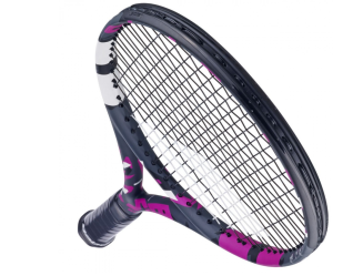 Rakieta tenisowa Babolat Boost Aero Pink 2023 - naciągnięta + pokrowiec