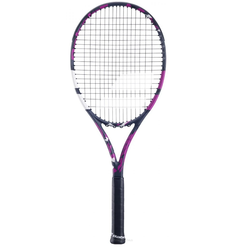 Rakieta tenisowa Babolat Boost Aero Pink 2023 - naciągnięta + pokrowiec