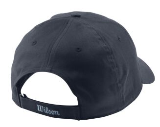 Czapka tenisowa Wilson Script Twill Hat - granatowa