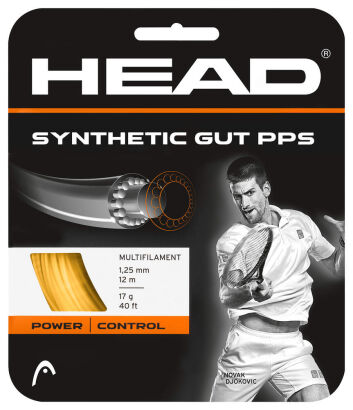 Naciąg tenisowy Head Synthetic Gut PPS 12m 1.25 złoty