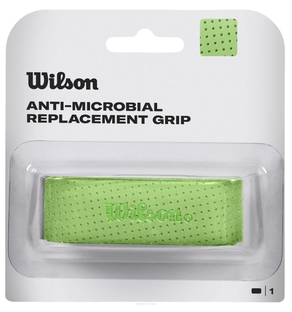 Owijka bazowa Wilson Anti-Microbial Replacement Grip zielona