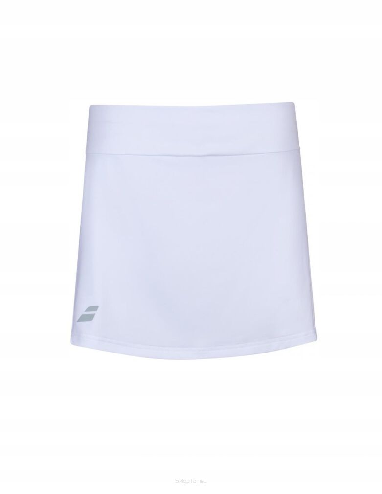 Spódniczka tenisowa juniorska Babolat Play Skirt Girl - biała