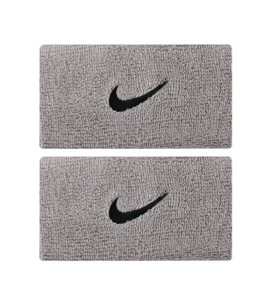 Frotka tenisowa Nike Swoosh Double-Wide szara