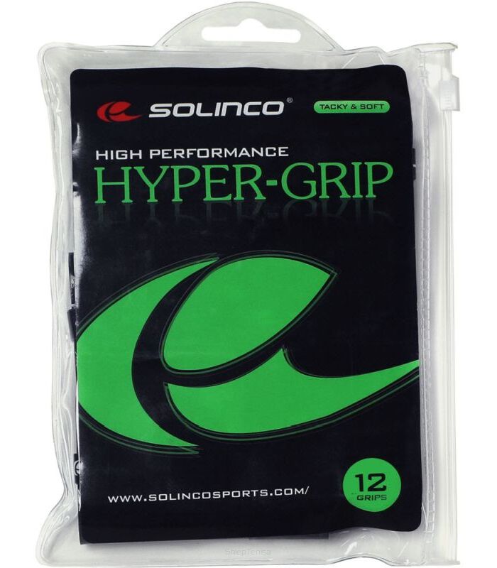 Owijka wierzchnia Solinco Hyper Grip 12P - białe