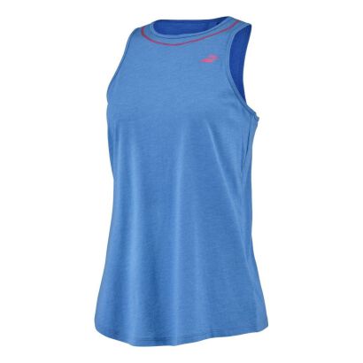 Top tenisowy Babolat Exercise Cotton Tank niebieski