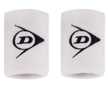 Frotka tenisowa Dunlop Tac Wristband Short biała