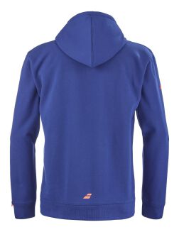 Bluza Tenisowa Babolat Exrcise Hood Sweat Estate Blue