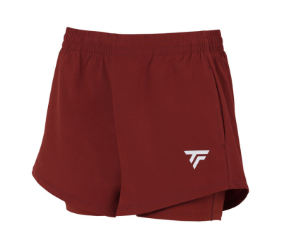 Spodenki tenisowe Tecnifibre Team Short bordowe