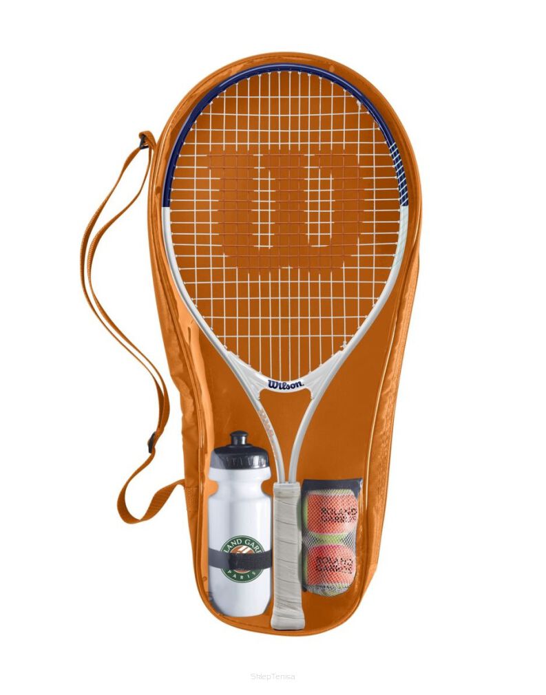 Rakieta tenisowa Wilson Roland Garros Elite JR Kit 23' - naciągnięta
