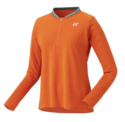 Koszulka tenisowa Yonex RG Longsleeve T-shirt pomarańczowa