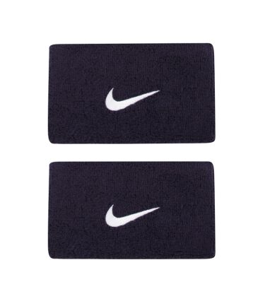 Frotki tenisowe Nike Swoosh Double-Wide granatowe