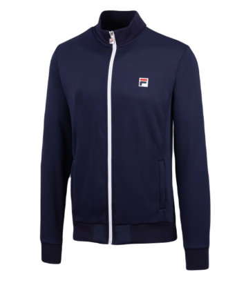 Bluza tenisowa Fila Jacket Manuel granatowa